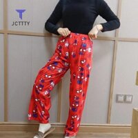 Ketchup Mới Nhất Hello Kitty Rời Nữ Pyjama Quần Pyjama Quần Nữ Ngủ Đáy Phòng Chờ Mặc Bé Gái Quần Ngủ Mùa Xuân Đẹp