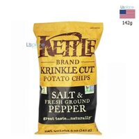 Kettle Potato Chips Salt And Fresh Ground Pepper
