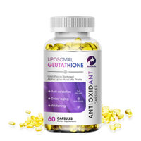 Kexinsh Glutathione Viên nang Collagen Chống oxy hóa Chống lão hóa Tăng cường miễn dịch Dull Làm trắng da Bổ sung sức khỏe