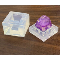 KEY CAP SA R1 DOM khuôn silicone trong chân stem chuẩn bề mặt siêu bóng đổ resin casting handmade keycep