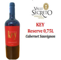 Key Reserve Cabernet Sauvignon – Vang đỏ chile chai 750ml x 12 chai với nồng độ 13%vol