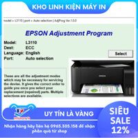 Key reset bộ đếm counter thải máy in phun màu Epson L3110 L1110 chuẩn giá rẻ Kholinhkienmayin