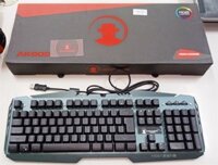 KEYBOARD ASSASSINS AK8000 giả cơ, viền nhôm, led RGB