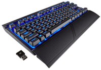 Keyboard Corsair K63 Wireless Mechanical Cherry MX Red - Blue Led