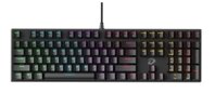 Keyboard DAREU EK810 BLACK (USB/Multi Led/Blue switch) (phím cơ); 12T