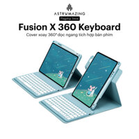 [Keyboard Fusion 360] Bao da bàn phím bluetooth xoay 360 AstroMazing có Trackpad dành cho iPad