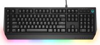 Keyboard Gaming Alienware AW568 Iconic Design with AlienFX 16.8M Ambient Lighting Brown Mechanical Keys _318S