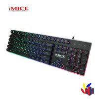 KEYBOARD IMICE AK-700 LED RGB – CHUYÊN GAME CHÍNH HÃNG