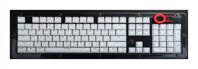 Keyboard keycaps Fashion PBT Keycaps for Backlit Keyboard Doubleshot Gaming Led for Mx White 104 Keys with Key Puller (Color : White)