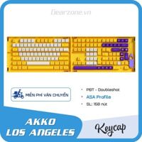 Keycap Akko Los Angeles ASA Fullset (158 Nút)