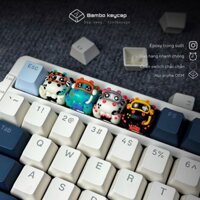 Keycap antisan , nút ấn bàn phím độc đáo keycap lẻ - Bambo keycap
