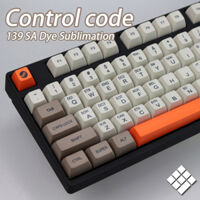 Keycap ASCII Control Code – PBT Dye-sub 139 nút