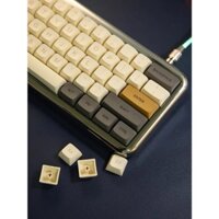 Keycap bàn phím màu chocolate siêu chất Dry Martini XDA cao độ PBT 125 phím (tặng dụng cụ nhổ keycap)