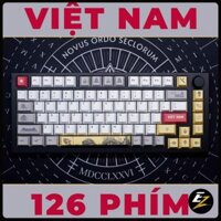Keycap Cho Bàn Phím Cơ Vietnam Cherry Profile 126 Phím | EZPC