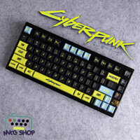 Keycap Cyber Punk 2077 | PBT doubleshot xuyên led | Cherry profile