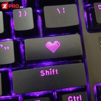 Keycap Enter Trái tim 8bit