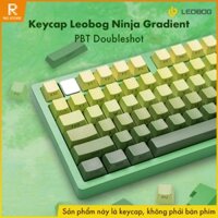 Keycap hãng Leobog - Ninja Gradient Sideprint Xuyên LED - PBT Doubleshot - 136 nút