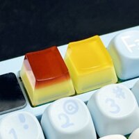 Keycap Jelly Pudding Keycap Bàn phím cơ trục chéo cá nhân Keycap OEM Profile