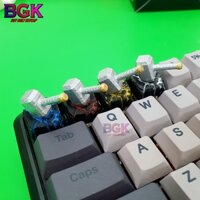 Keycap Lẻ Búa Mijolnir V2 Của thần sấm Thor không xuyên LED ( keycap resin độc lạ )( Keycap Artisan )