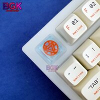 Keycap Lẻ hình LOGO Người Sắt cực đẹp OEM profile ( Nút Bàn Phím Cơ Iron man )( Keycap Artisan )