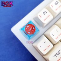 Keycap Lẻ hình LOGO Người Sắt cực đẹp SA profile ( Nút Bàn Phím Cơ Iron man )( Keycap Artisan )
