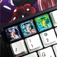Keycap lẻ kì nhông Mexico màu sắc, SA profile phù hợp cho bàn phím cơ