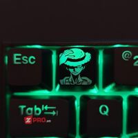 Keycap One Piece Luffy - ABS Xuyên Led
