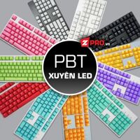 Keycap PBT Xuyên Led 104 Phím