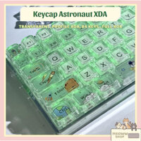 Keycap Pudding xuyên led Xda Astronaut / Meow Pink cho bàn phím cơ giá rẻ