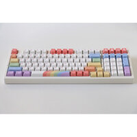 Keycap Rainbow cầu vồng, 134 phím, Cherry Profile, PBT DYE-SUB