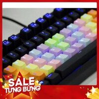 Keycap rainbow xuyên led 37PBT - Hàng nhập khẩu