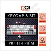 Keycap RETRO 8 BIT Thick PBT Dyesub 114 Phím Cherry Profile