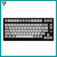 Keycap Retro Japan Red nhựa thick PBT 145 nút in nhiệt Dyesub