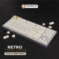 Keycap Retro Two Side | Cherry Profile | 143 - 153 Phím | Sẵn Hàng Hỏa Tốc | Nhựa PBT Cao Cấp
