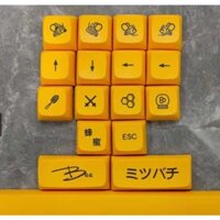 Keycap set 17 nút Bee