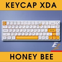 KEYCAP XDA THICK PBT HONEY & MILK 137 PHÍM CHO BÀN PHÍM CƠ CỦA EZPC
