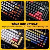 Keycaps Cho Bàn Phím Cơ In Dyesub Không Xuyên Led Chất Liệu PBT, ABS Của EZPC