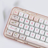 Keycaps Pig Giả Gốm Keycaps MOA Profile 138 Phím DYE-SUB Gốm tráng men cho tất cả các loại MX Bàn phím cơ 60 / 66 / 75 / 87 / 96 / 108