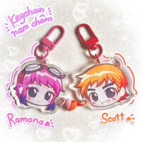 Keychain nam châm Scott Pilgrim vs The World