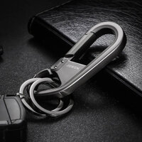 Keychain Pendant Double Ring Metal Key Ring Key Chain Car Keychain Car decorations VyFc