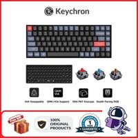 Keychron K2 Pro QMK/VIA True Wireless Mechanical Keyboard Hot-Swappable,RGB Backlight,Mechanical Keyboard