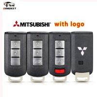 Keyyou 2 / 3 / 4 Nút Vỏ chìa khóa thông minh từ xa ô tô cho MITSUBISHI Outlander Sport ASX Pajero Shogun Montero Lancer Mirage RVR