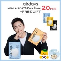 KF94 airdays Face Mask 20pcs +Free gift from KOREA/Korea mask