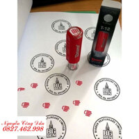 Khắc con dấu tích điểm hãng Trodat khắc theo yêu cầu