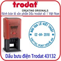 Khắc dấu Bưu Điện có ngày tháng năm thay đổi (Trodat 43132)