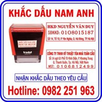 Khắc dấu mã số thuế