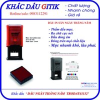 Khắc dấu ngày tháng năm, khắc dấu theo yêu cầu trodat43132