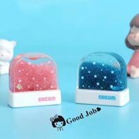 Khắc dấu tên , tên cho bé. chữ ký  , có kèm icon dễ thương kích thước 30x12mm