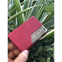 khắc tên hộp đựng card hc25 đủ màu làm quà tặng