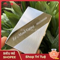 khắc tên ví đựng thẻ name card bỏ túi tiện lợi